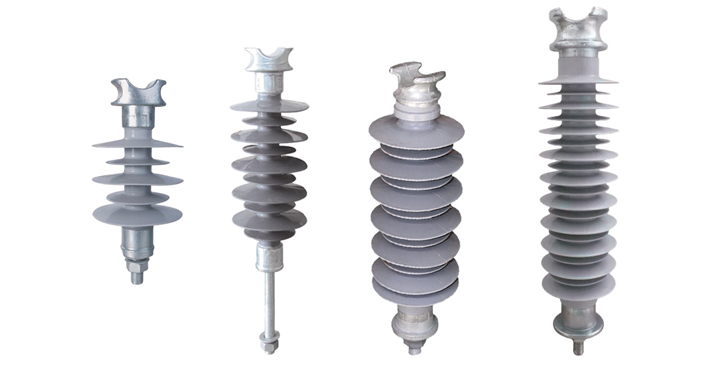 Polymer pin insulators